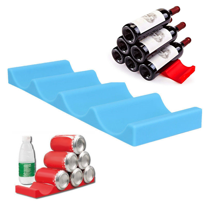 Wine Beer Rack - Silikonowy stojak do przechowywania w lodówce,