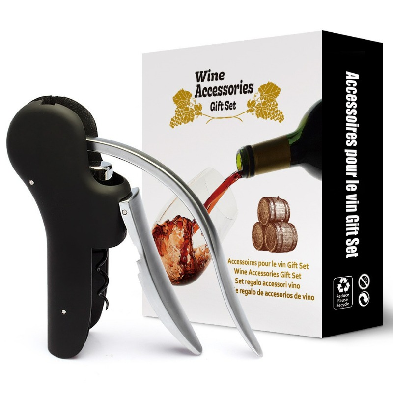Cork Screw Lever - Zestaw narzędzi do wina: otwieracze do