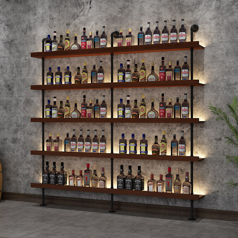 Wine Beer Rack - Stojak na wino barowe, wielopoziomowy regał
