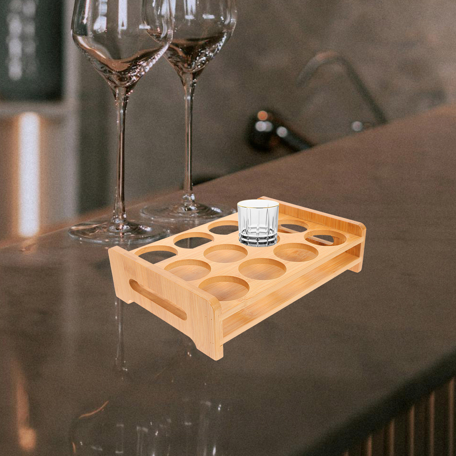 Wine Beer Rack - Stojak na kieliszki do shotów z