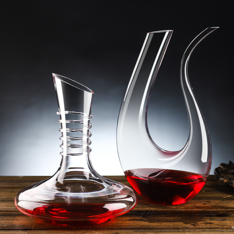 Wine Aerator Pour - Kryształowy karaf do wina, luksusowy dekanter