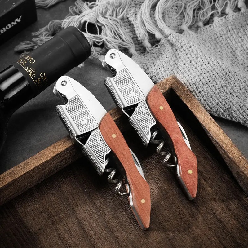 Cork Screw Lever - Korkociąg Sommelier ze Stali Nierdzewnej i