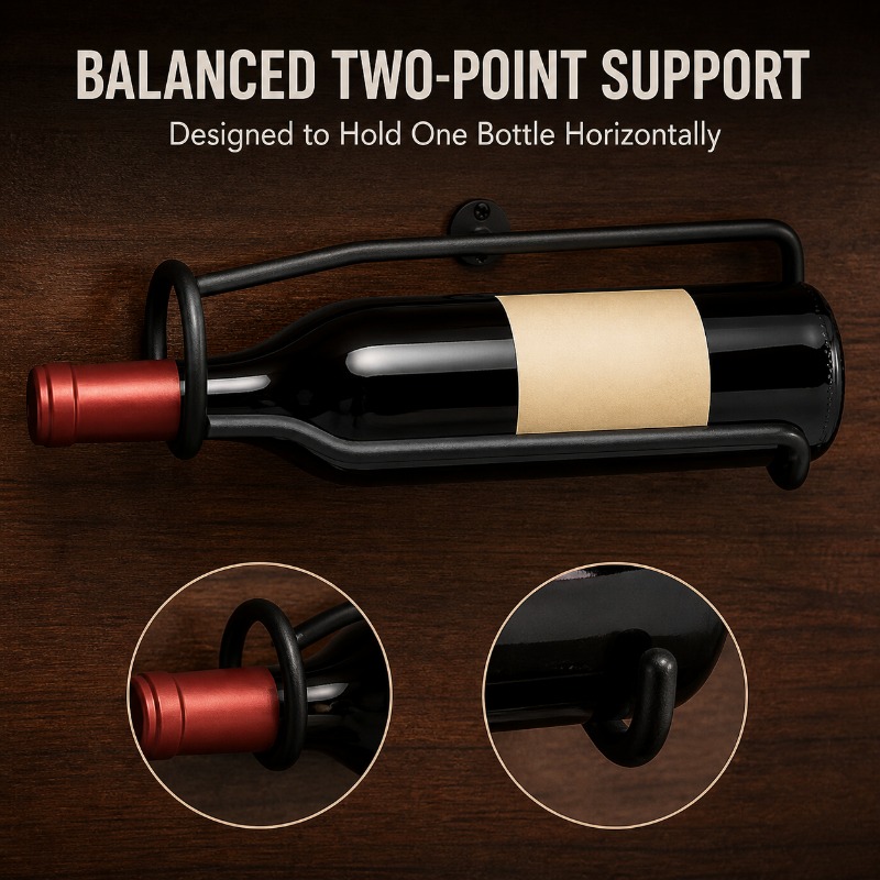 Metalowy wieszak na wino monto – Wine Beer Rack recenzja i cena