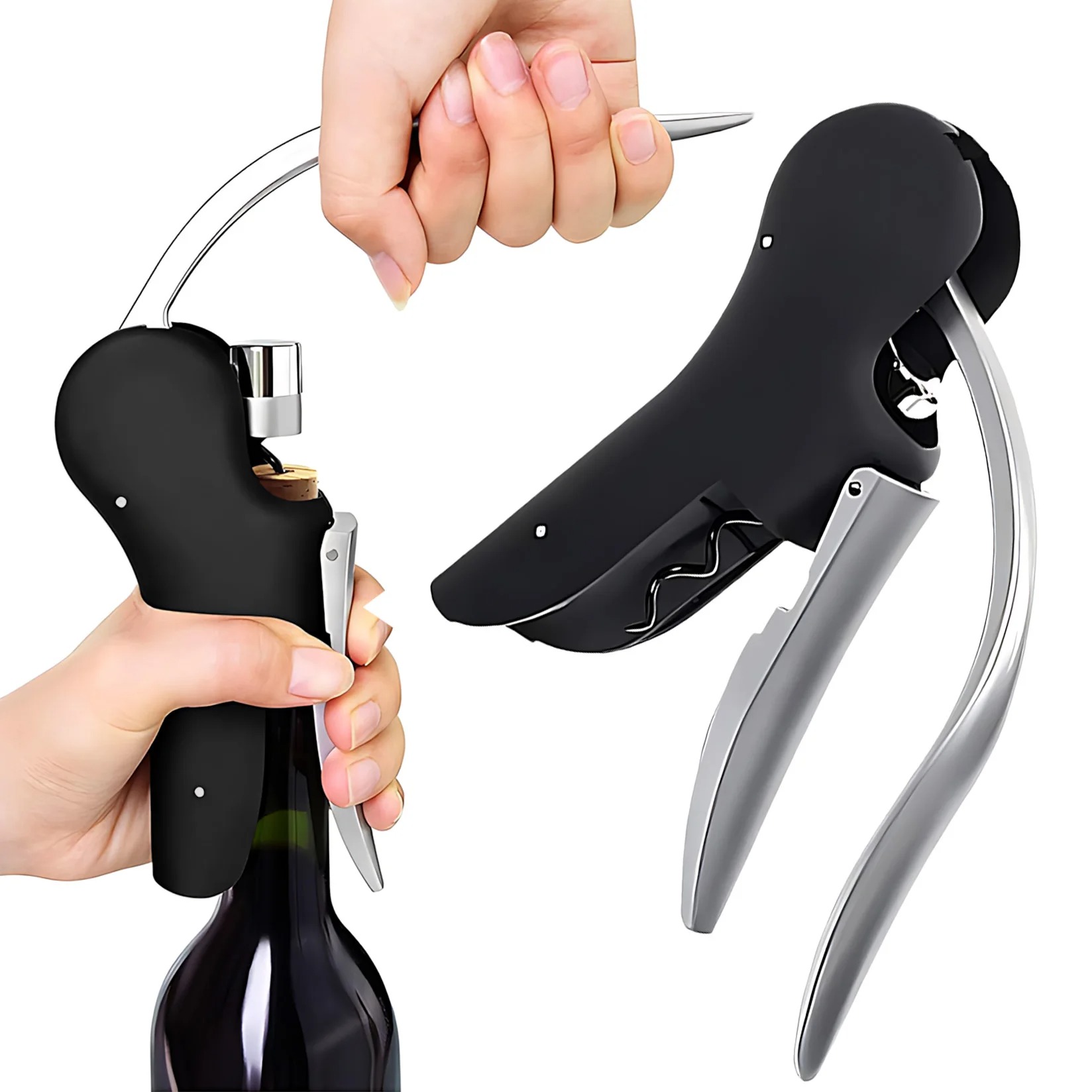 Wygodny zestaw otwieraczy do b – Cork Screw Lever recenzja i cena