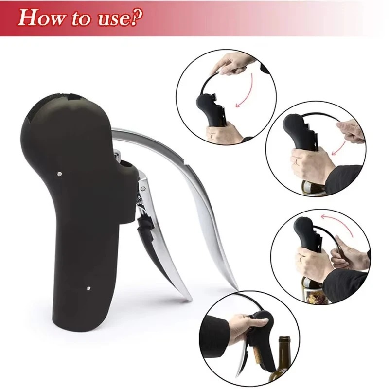 Wygodny zestaw otwieraczy do b – Cork Screw Lever recenzja i cena