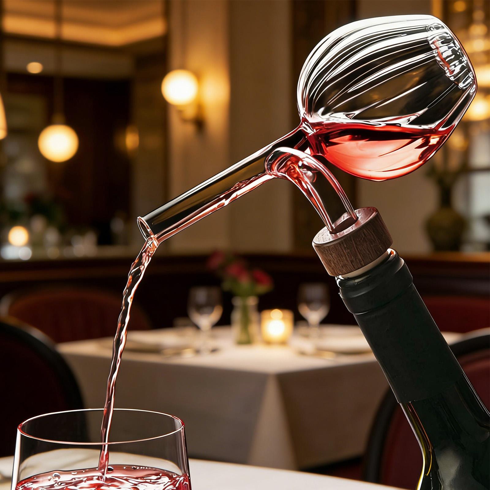 Nowoczesny, przezroczysty, cze – Wine Aerator Pour recenzja i cena