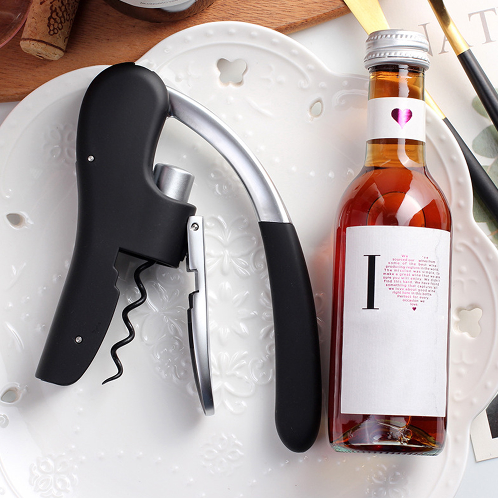 Wielofunkcyjny otwieracz do bu – Cork Screw Lever recenzja i cena