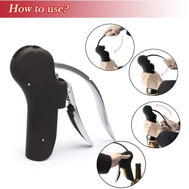 Zestaw narzędzi do wina: otwie – Cork Screw Lever recenzja i cena