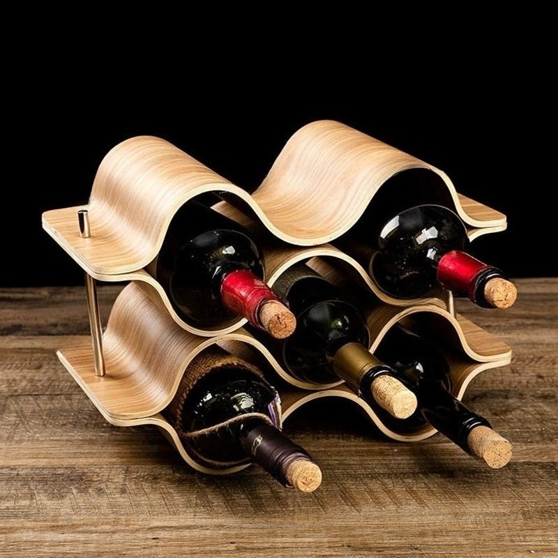 Drewniane stojaki na butelki w – Wine Beer Rack recenzja i cena