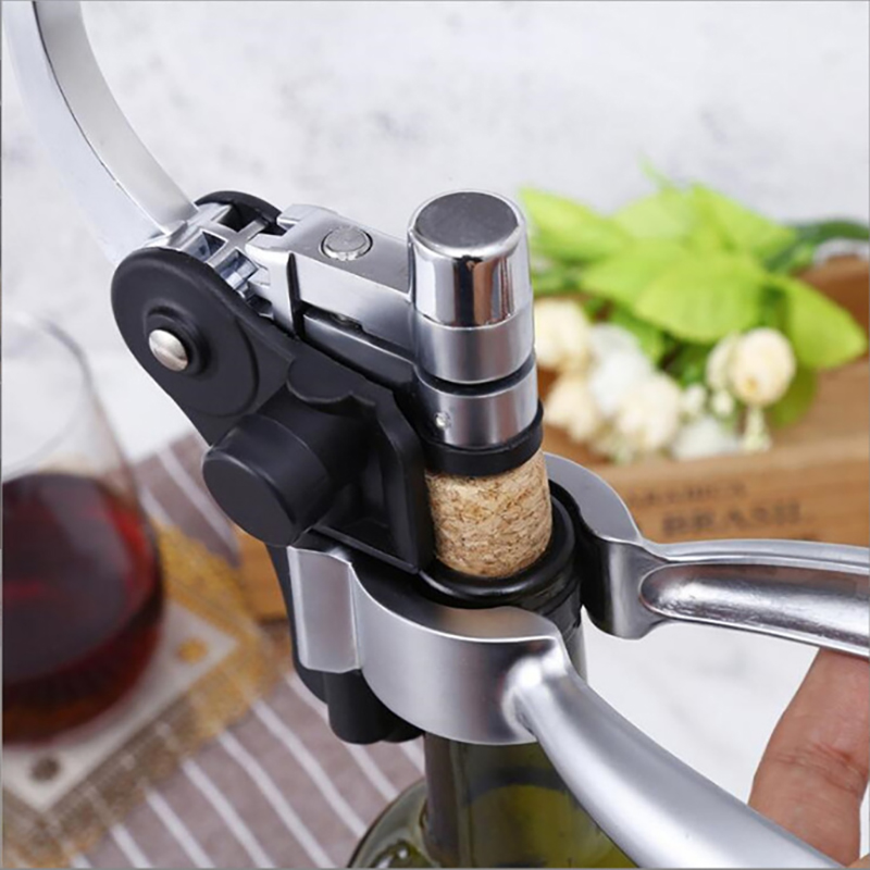 Wytrzymały ręczny otwieracz do – Cork Screw Lever recenzja i cena