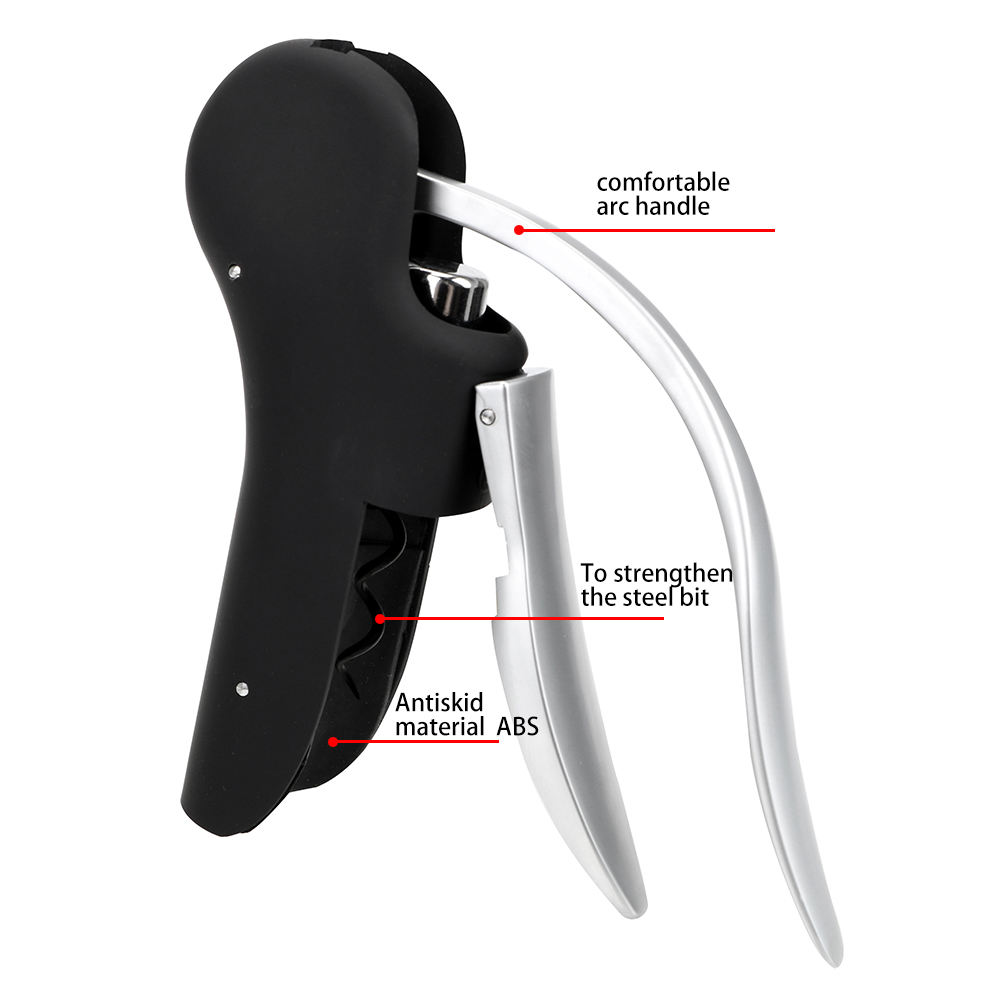 Otwieracze do butelek Zestaw n – Cork Screw Lever recenzja i cena