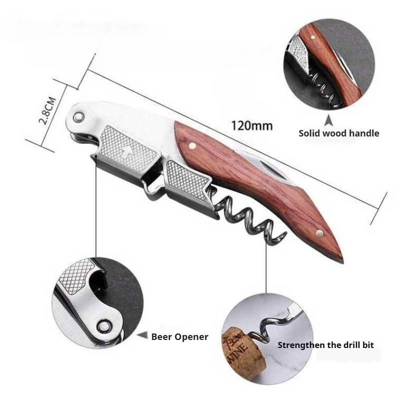 Korkociąg Sommelier ze Stali N – Cork Screw Lever recenzja i cena